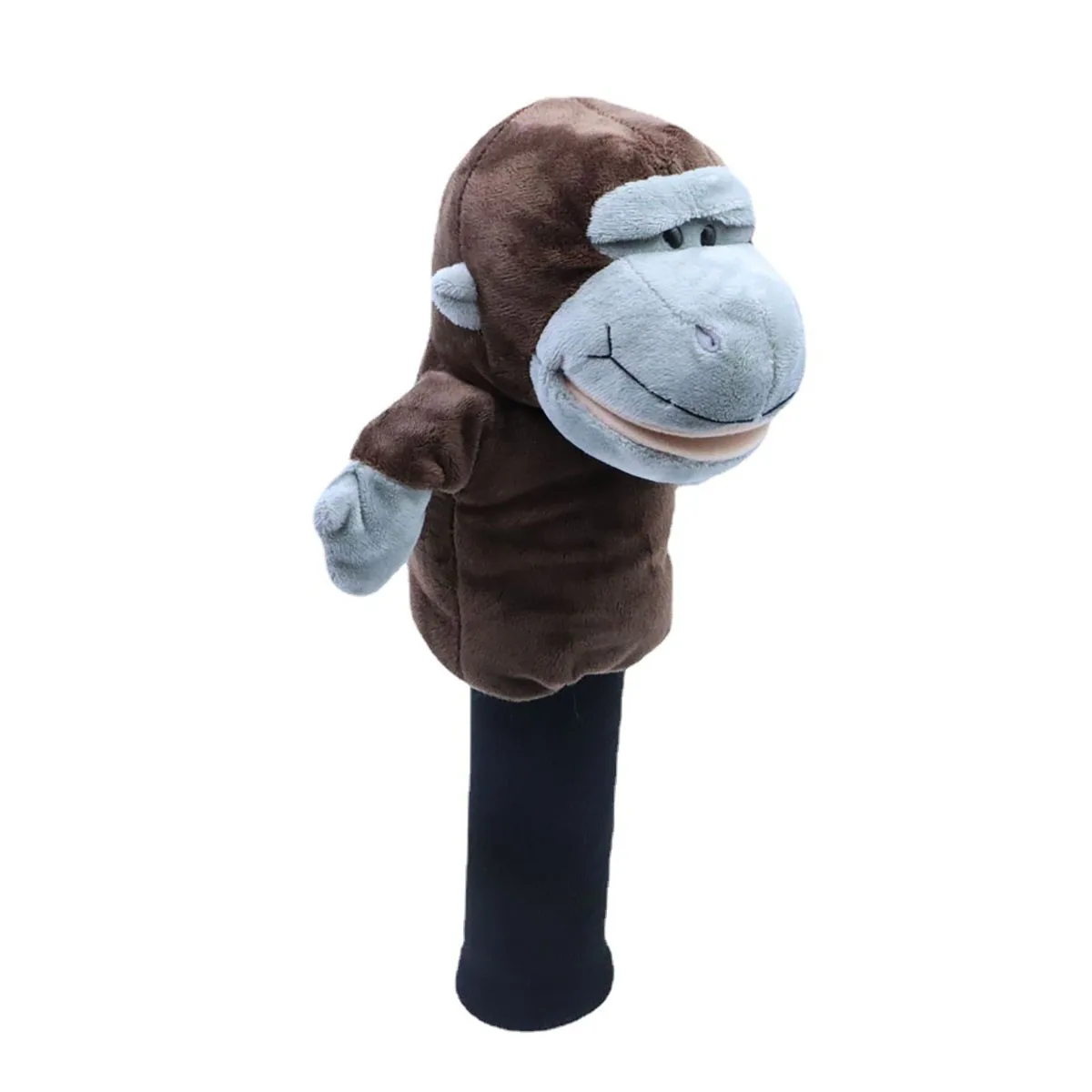 Cute Chimpanzee Golf Head Covers for Driver Fairway Club Headcover Protector Cover for Men and Women Golf Mascot Novelty Gifts