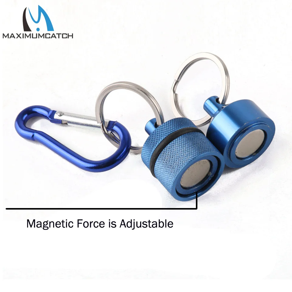 Maximumcatch Fly Fishing Magnetic Net Release & Catch Net Holder Strength1.2-3.5KG with Strong Cord Fishing Accessory