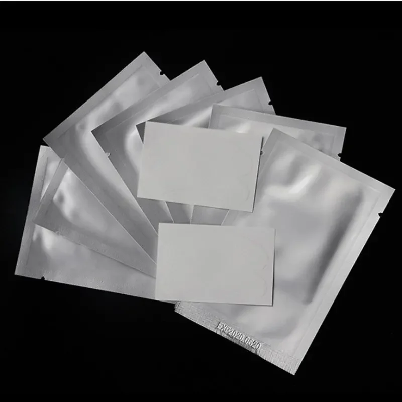 20/50/100 Pairs Thin Gel Eyelash Pad Collagen Hyaluron Grafting Eyelashes Extension Under Eye Patches Sticker Wraps Makeup Tools