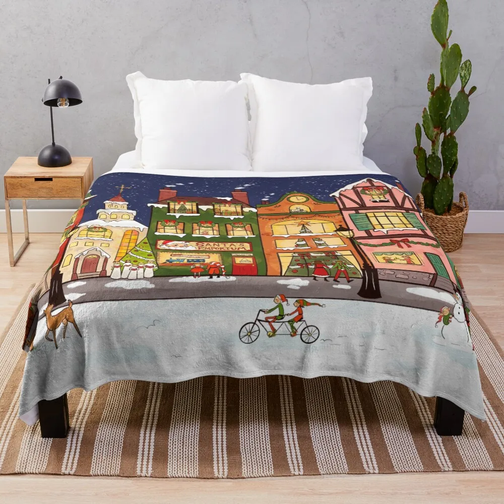 

Christmas Whimsy Throw Blanket