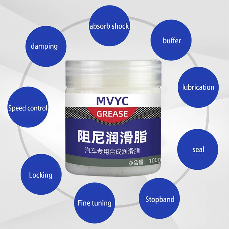 Car Lubricant Grease Gear Oil Grease Waterproof Strong Adhesion Door Abnormal Noise Oil For Mechanical Maintenance Eliminate