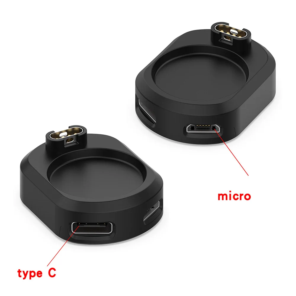 Convertitore caricabatterie per Garmin instinto 2/Venu Sq/ Forerunner 745 945 935 Dock di ricarica Fenix 8 7S 7X 6 5X Accessori Smartwatch