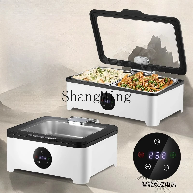 فرن طعام من الفولاذ المقاوم للصدأ ZYY فرن الحفاظ على الحرارة للخدمة الذاتية فرن ذكي للتدفئة الكهربائية والحفاظ على الحرارة