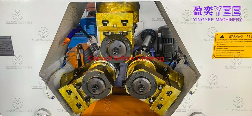 Laminatrice per filettatura a tre assi