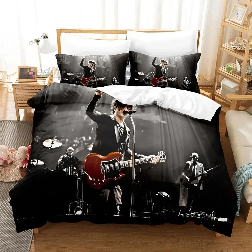 Juego de cama Indochine Rock individual, doble, tamaño Queen, King, juego de cama para dormitorio de niños y adultos, juegos de funda nórdica con estampado 3D, sabanas cama 90