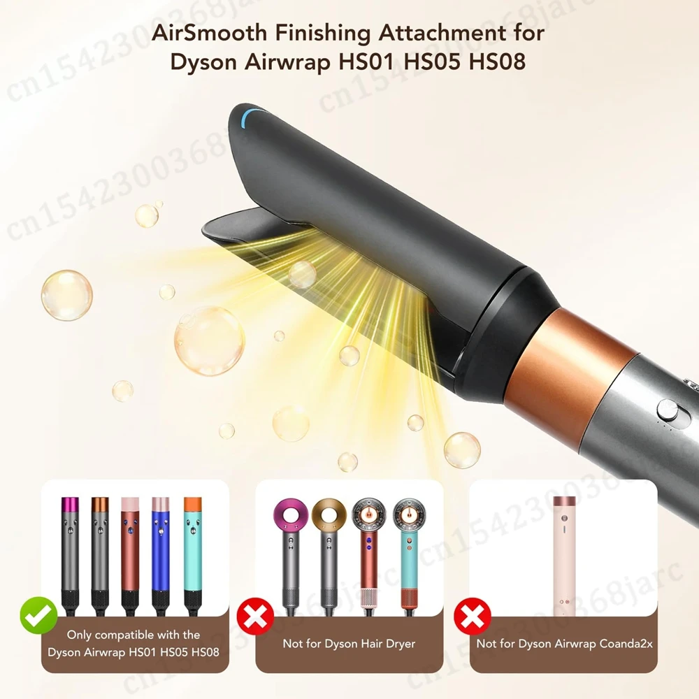 Upgraded Hair Straightener Attachment Airflow Smooth Nozzle Attachment SenCiciMen X9 For Dyson Airwrap HS01 HS05 HS08 Nozzle image 6