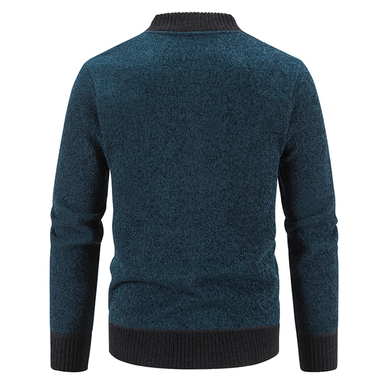 Herbst Winter Neue Stricken Pullover Jacken männer Koreanische Baseball Jumper Kalten Bluse Streetwear Y2K Sweatshirts Männlichen Graben Mantel – Detail 12