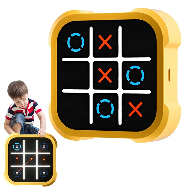 M15K-3-In-1 TIC-TAC-TOE ボルトゲーム TIC-TAC-TOE ボルトチェスパズルボードゲーム子供と大人の誕生日プレゼント、2パック