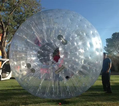 Giant 3M Opblaasbare Bumper Zorb Bal Helder Water Zorbing Bal Opblaasbare Hamster Bal PVC Gras Bal