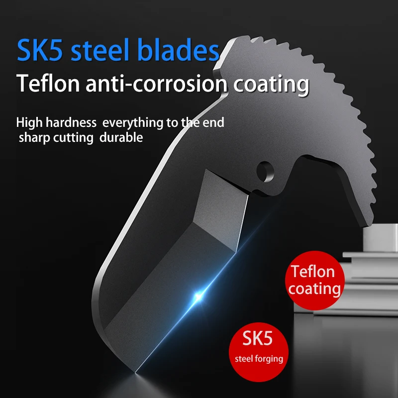 PPR/PVC Pipe Cutter: Professional quick-cut tool with blades, for PPR/PVC pipes, water pipes, conduits