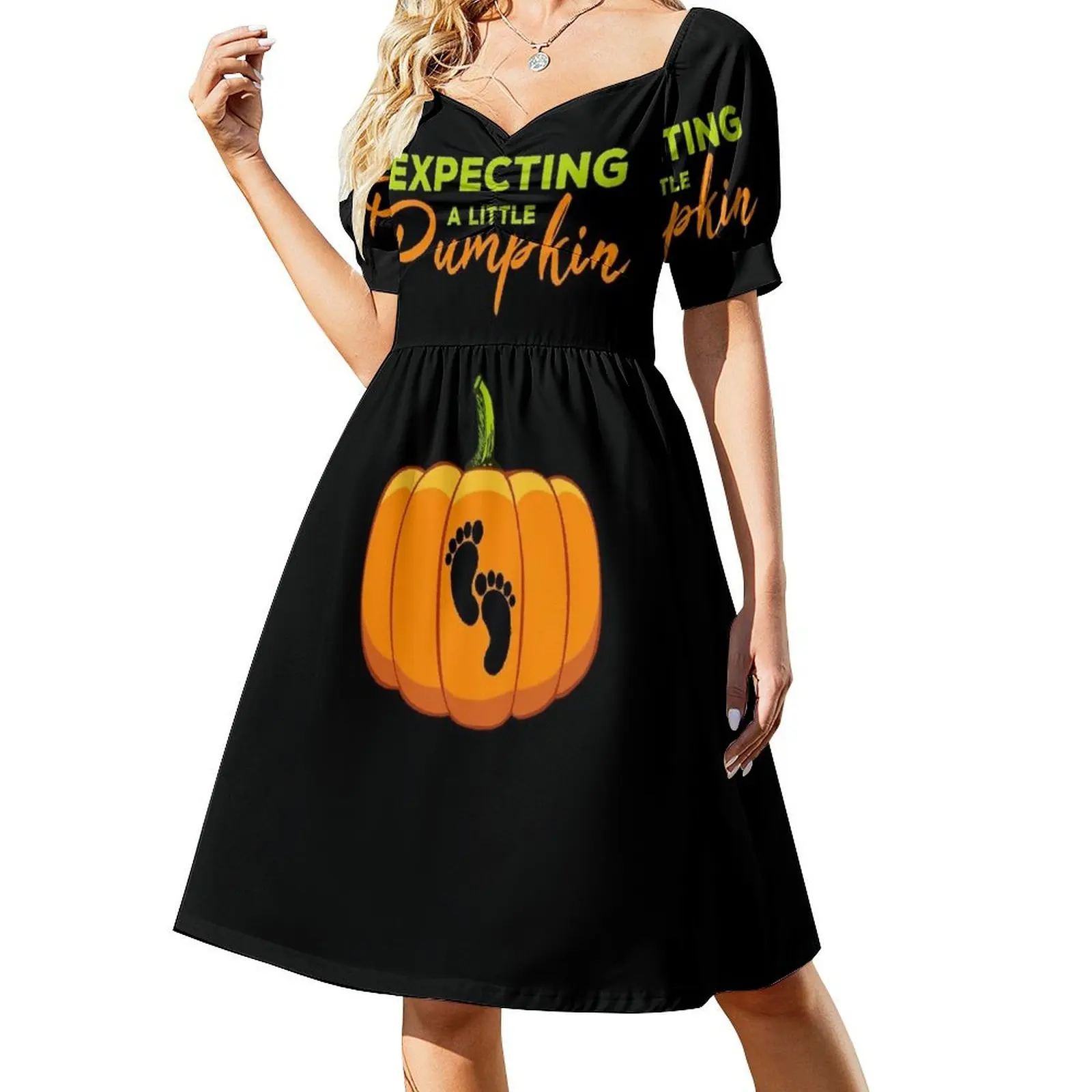 

Expecting A Little Pumpkin Halloween Maternity Dress wedding dresses for parties elegant guest wedding dress