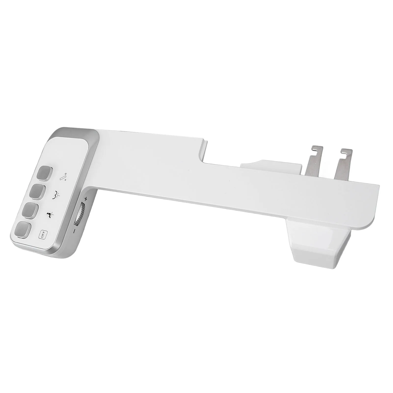 مرفق بيديت قابل للتعديل لضغط الماء بفوهة مزدوجة رفيعة للغاية ومفتاح واحد سريع التفكيك ومرفق مقعد المرحاض #3