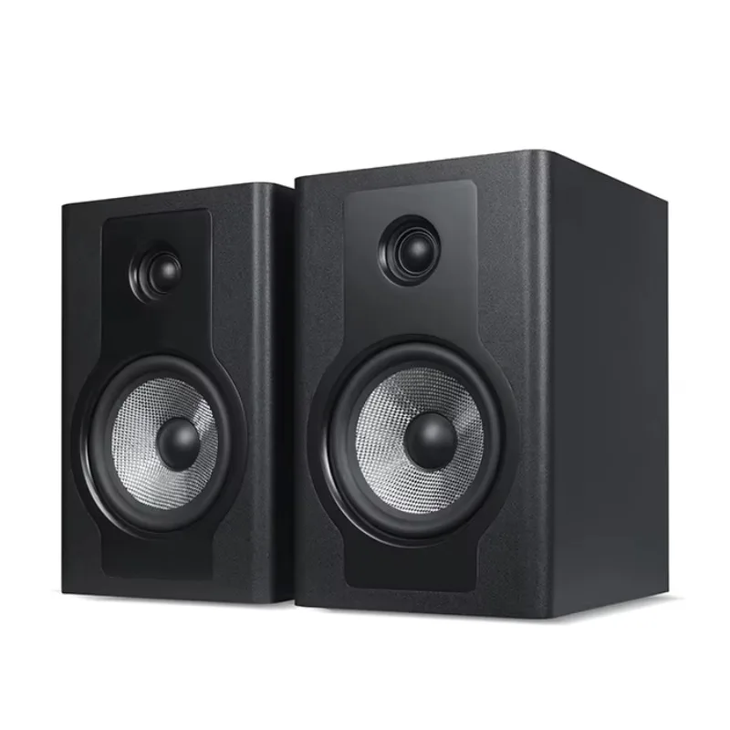100W 6.5 Inch Wooden Active Woofer Speaker Professional TRS Audio For Home Studio Music Recording Bass Sound Equipment
