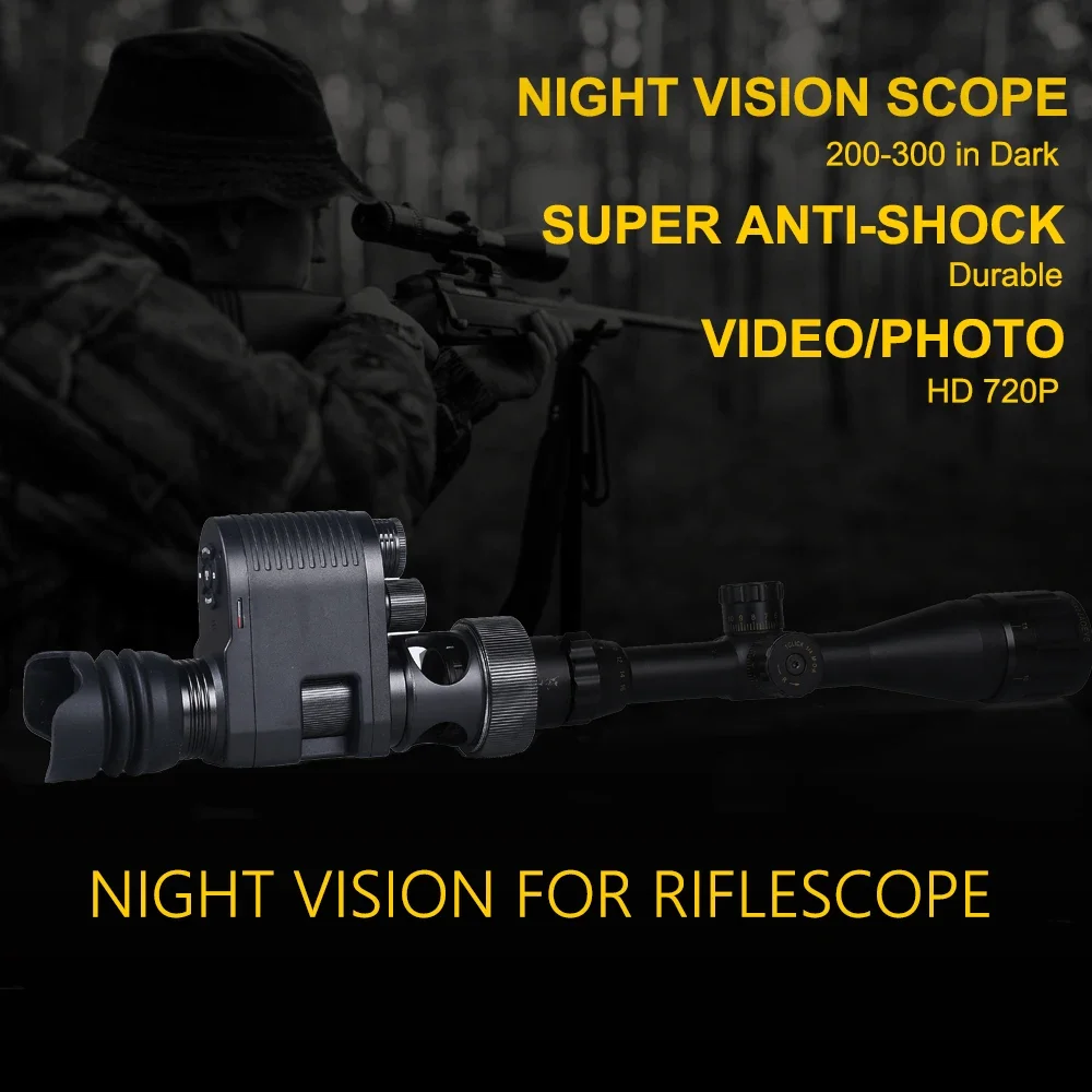 Digital Telescope Night Vision Device Optical HD Digital Imaging Full Color Day and Night Vision Hunting Camera For Scope Sight