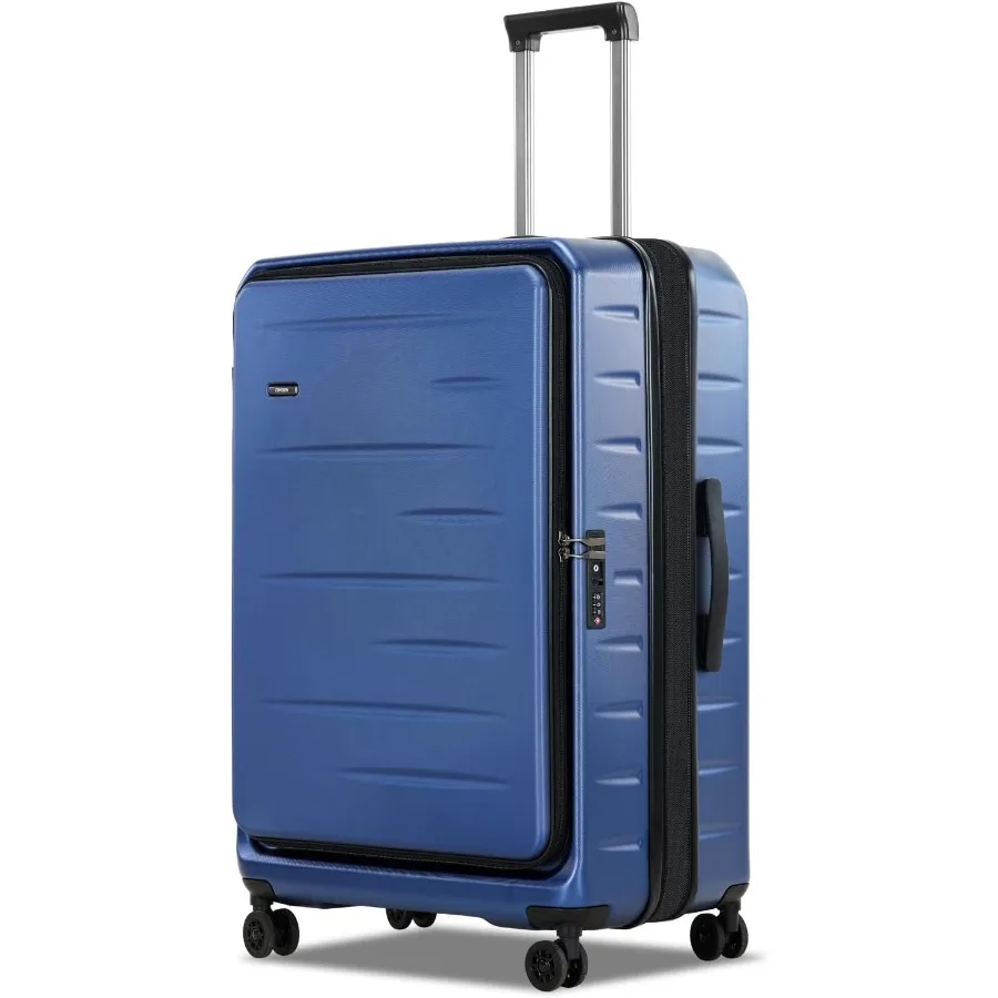 Expandable Checked Luggage, Top Opening Trunk Suitcases