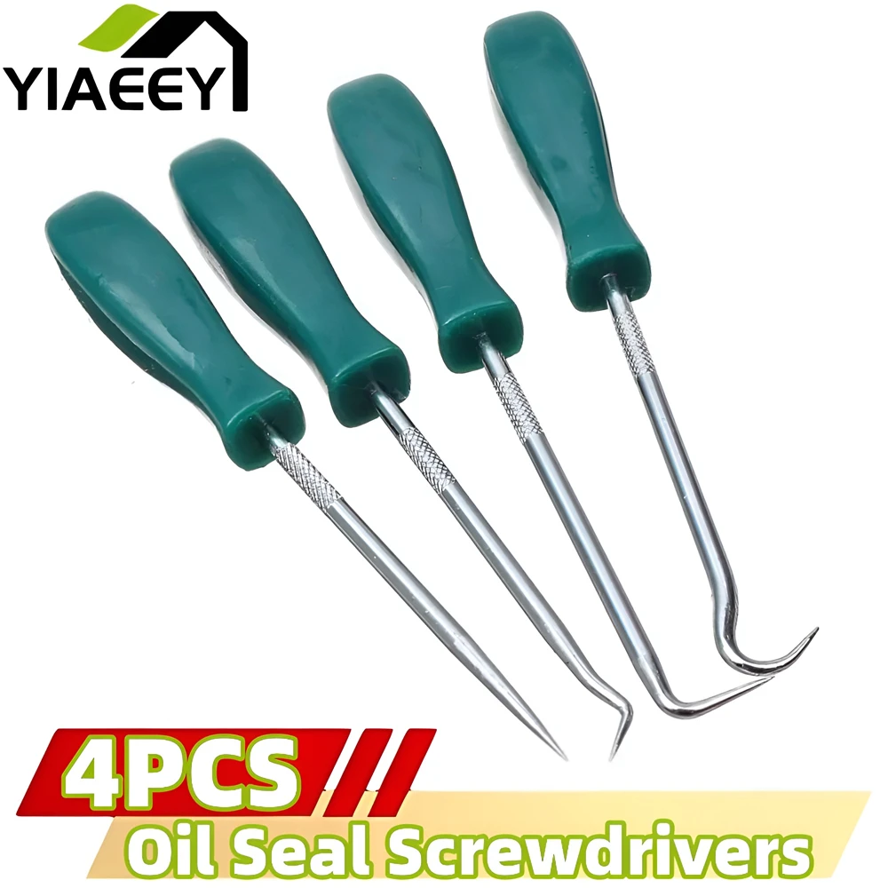 Car Auto Veículo Oil Seal Screwdrivers Grupo O-ring Seal Gasket Extrator Removedor Pick Hooks Reparação Extrator de Carro Garagem Extrator Pcs
