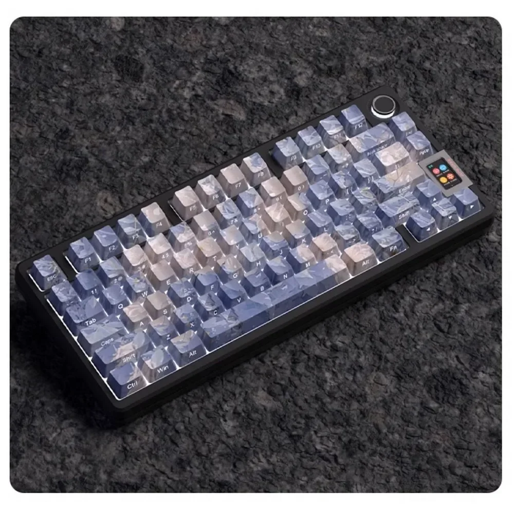 Keyboard Keycaps Beyond Flower Cherry 130 Key PBT for Cherry MX 104/87/61 mechanical keyboard accessories