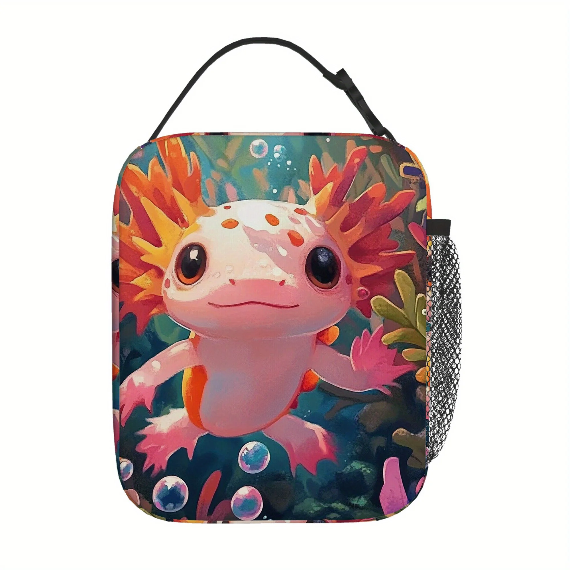 Home Office Contact - 1pc Cute Axolotl Thermal Bag -