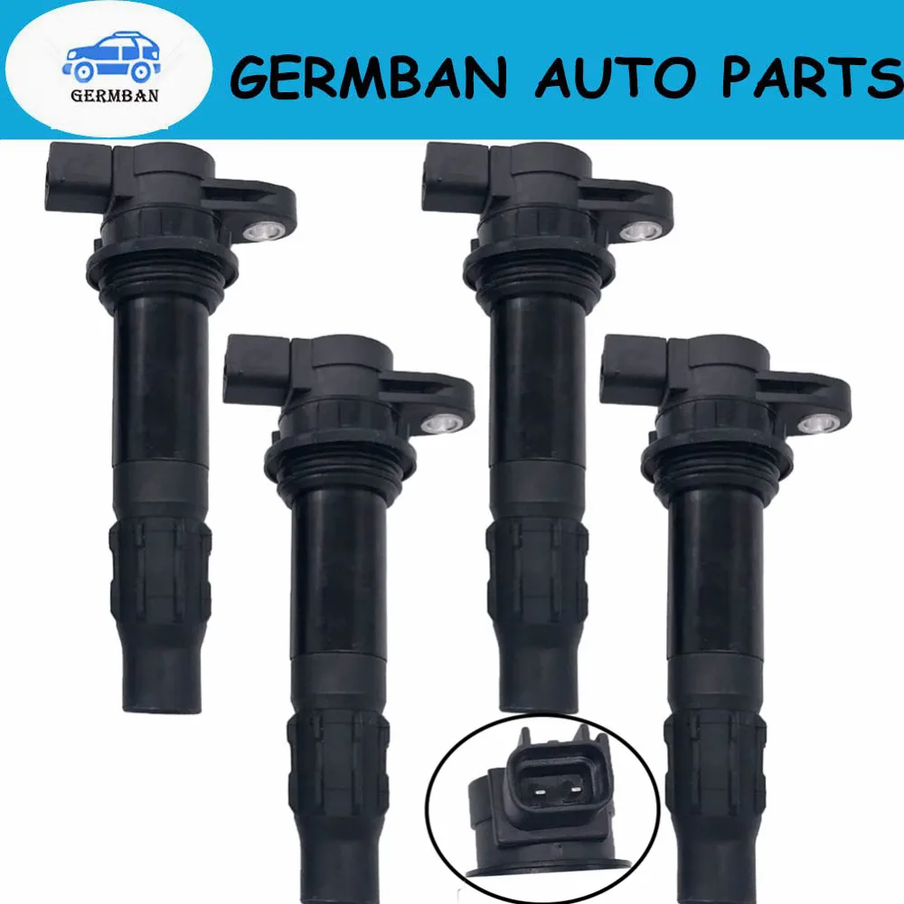 

6D3-82310-01-00 4*Ignition Coil 6D3823100100 FAT1100 for YAMAHA FX140 WaveRunner FX HO V1 VX Cruiser FX1100 Deluxe Limited VX110