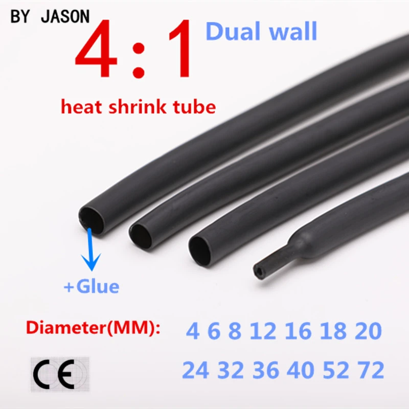 4:1 Sealing Waterproofing AntiCorrosion Protection And Heat Shrink Tubing For WearResistant And Leak Proof MultiStrand Harness