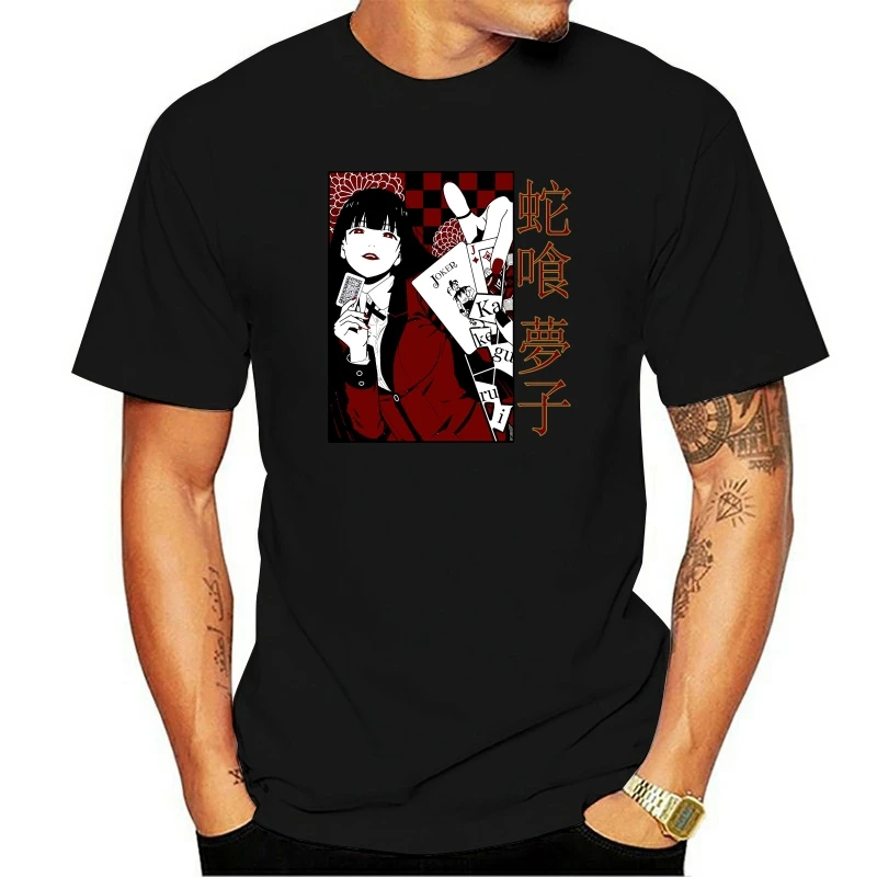 

Anime Kakegurui T Shirts Short Sleeves Summer Casual Harajuku Top Tees Unisex Oversized T Shirt Camisas Hombre