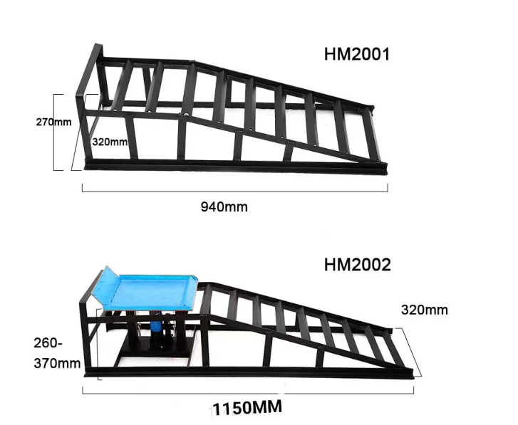 

Portable Car Ramp for Spray Booth Car Maintenance Ramp Adjustable Car Ramps