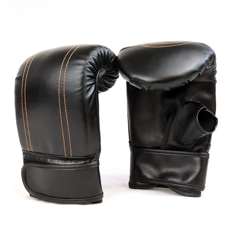 

1 Pair High-quality Boxing Gloves High Resilience Fine Workmanship Thickened Punching Bag Half Finger Sandbag Trainer Glove