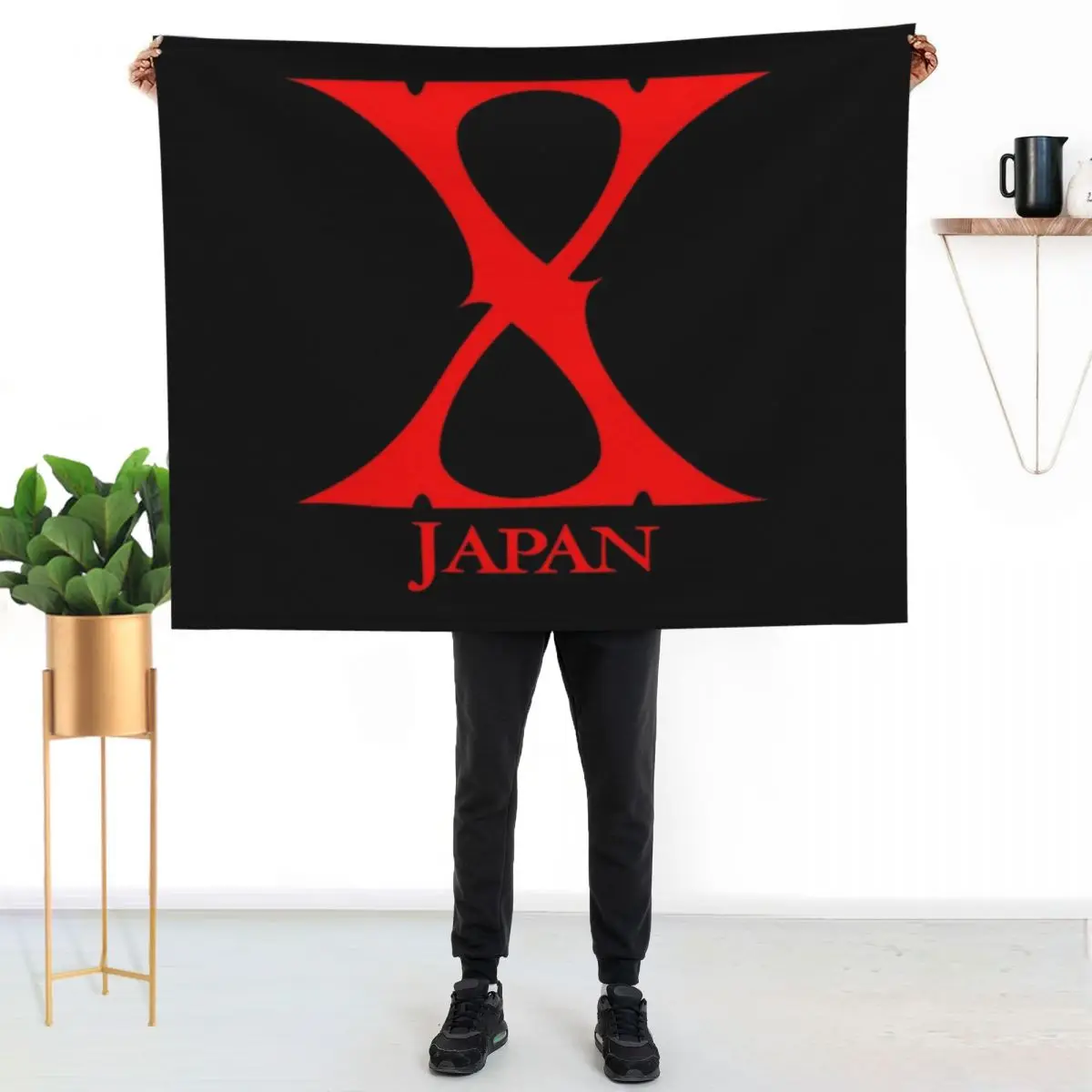 

Red XJapan Products Throw Blanket Warm Comfortable Blanket Gift for Parents Friends