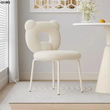 GUIG 라이트 럭셔리 메이크업 스툴, 침실 드레싱 스툴, 모던하고 심플한 소형 홈 드레서 체어, 고급 매니큐어 스툴, 핫 뉴 