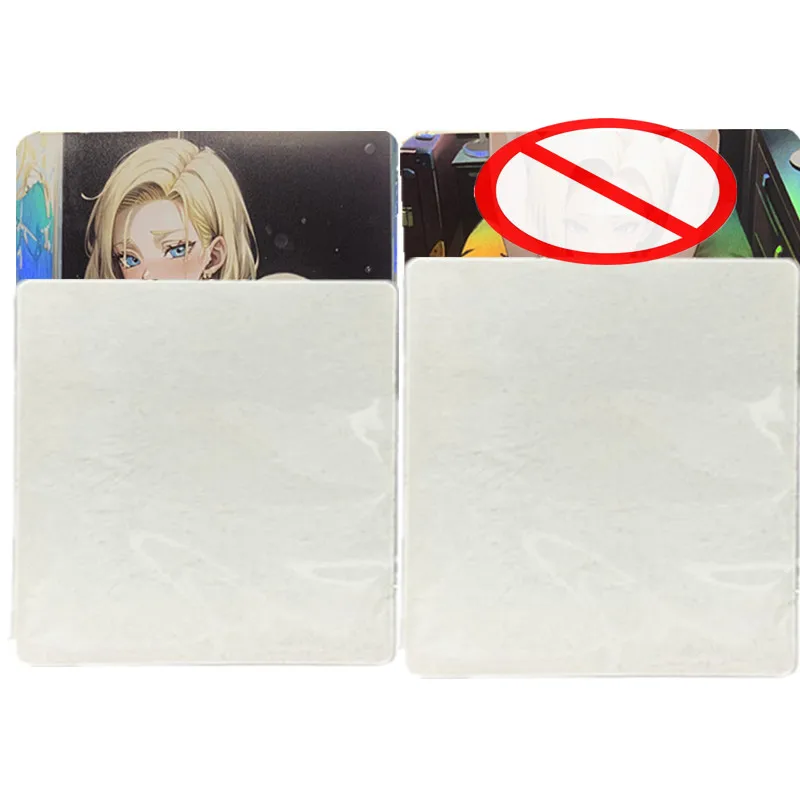 2Pcs/set Classic Anime Character Dragon Ball GT No. 18 Character Klin ACG Homemade Sexy Card Toy Gift Game Collectible Card