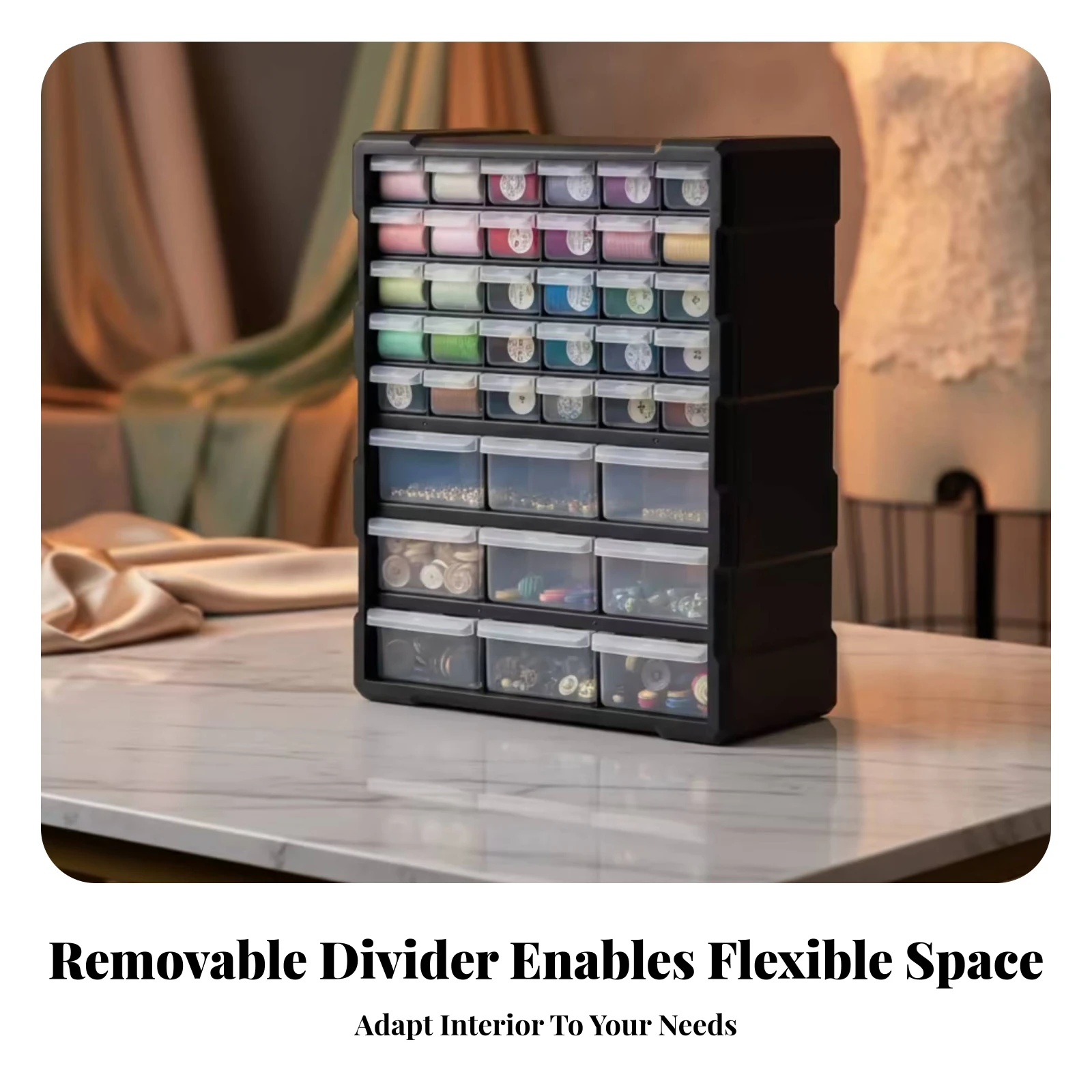39-drawer-cabinet-black-finish-parts-storage-drawers-for-garage-craft-room