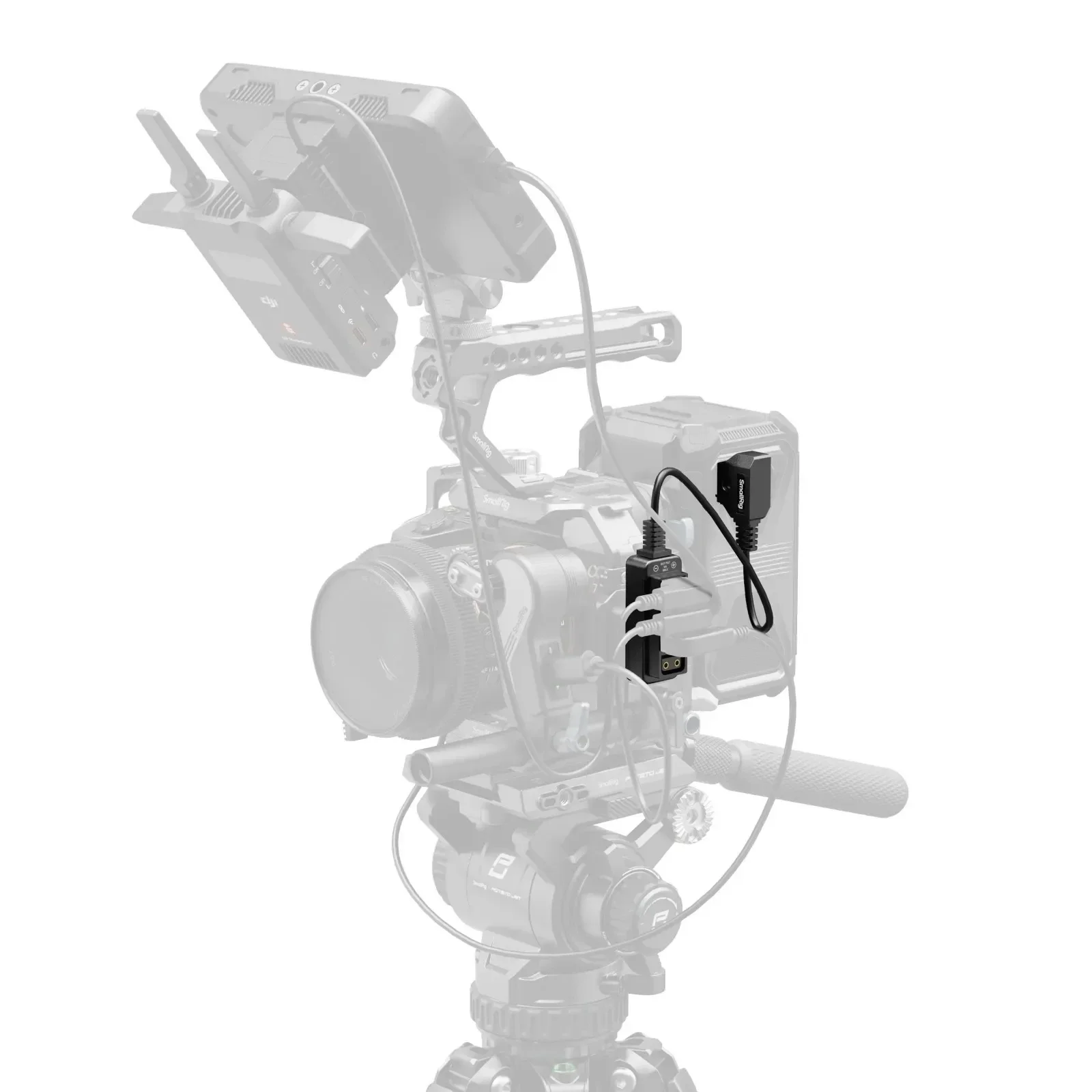 SmallRig DT1-4 Power Cable D-Tap input output for Mirrorless Cameras Monitors Video Transmitters Follow Focus Systems 4831