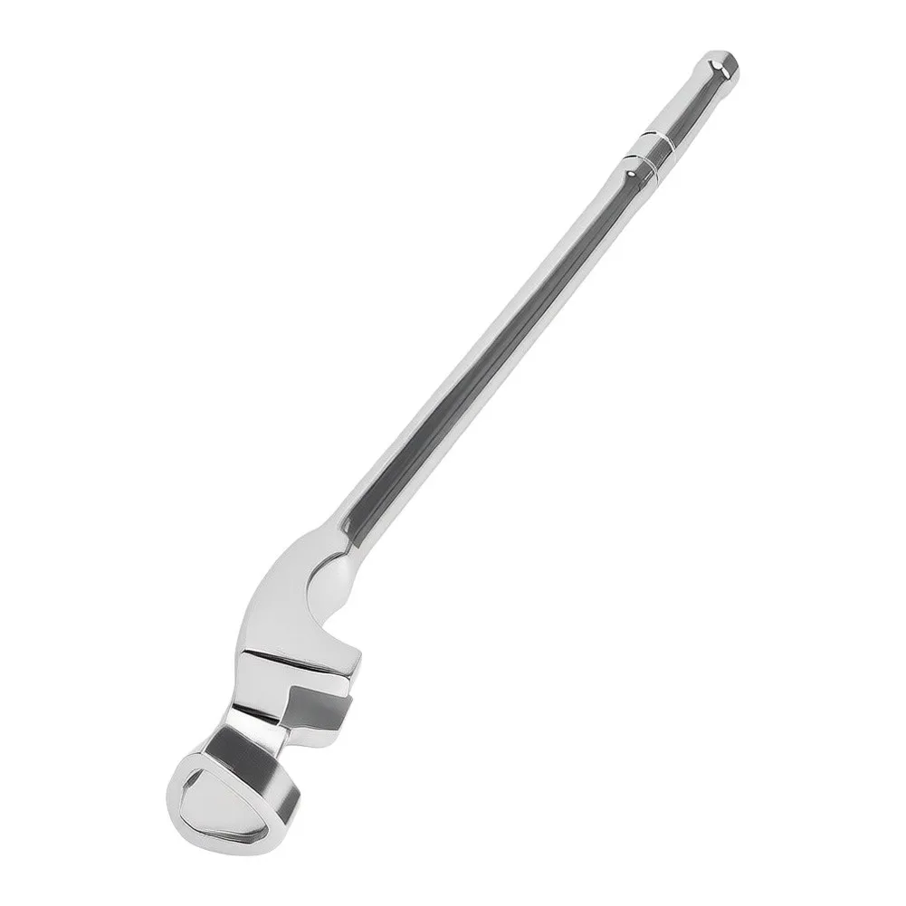 Solid Steel Hand Wrench Extender For Auto Repair, Chrome Torque Assist Bar For Loosening Stuck Fasteners