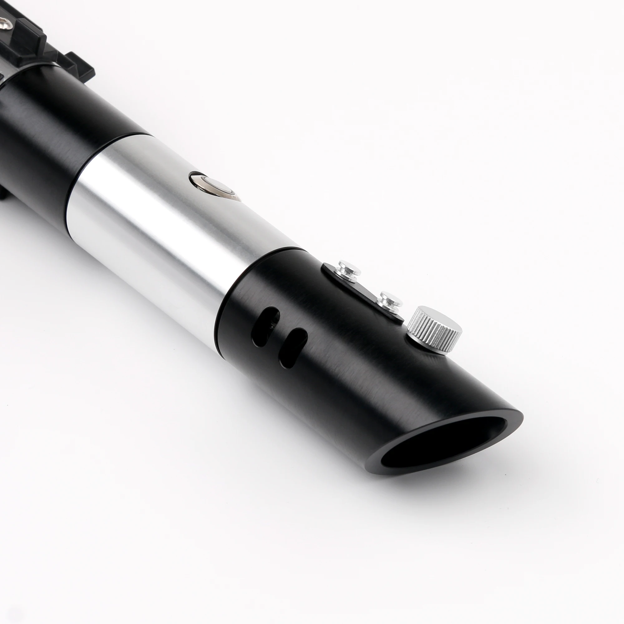 TXQSABER-Sable de luz RGB para niños, espada láser Jedi para duelo pesado de NeoPixel, Soundfonts oscilantes suaves, Flash en Clash