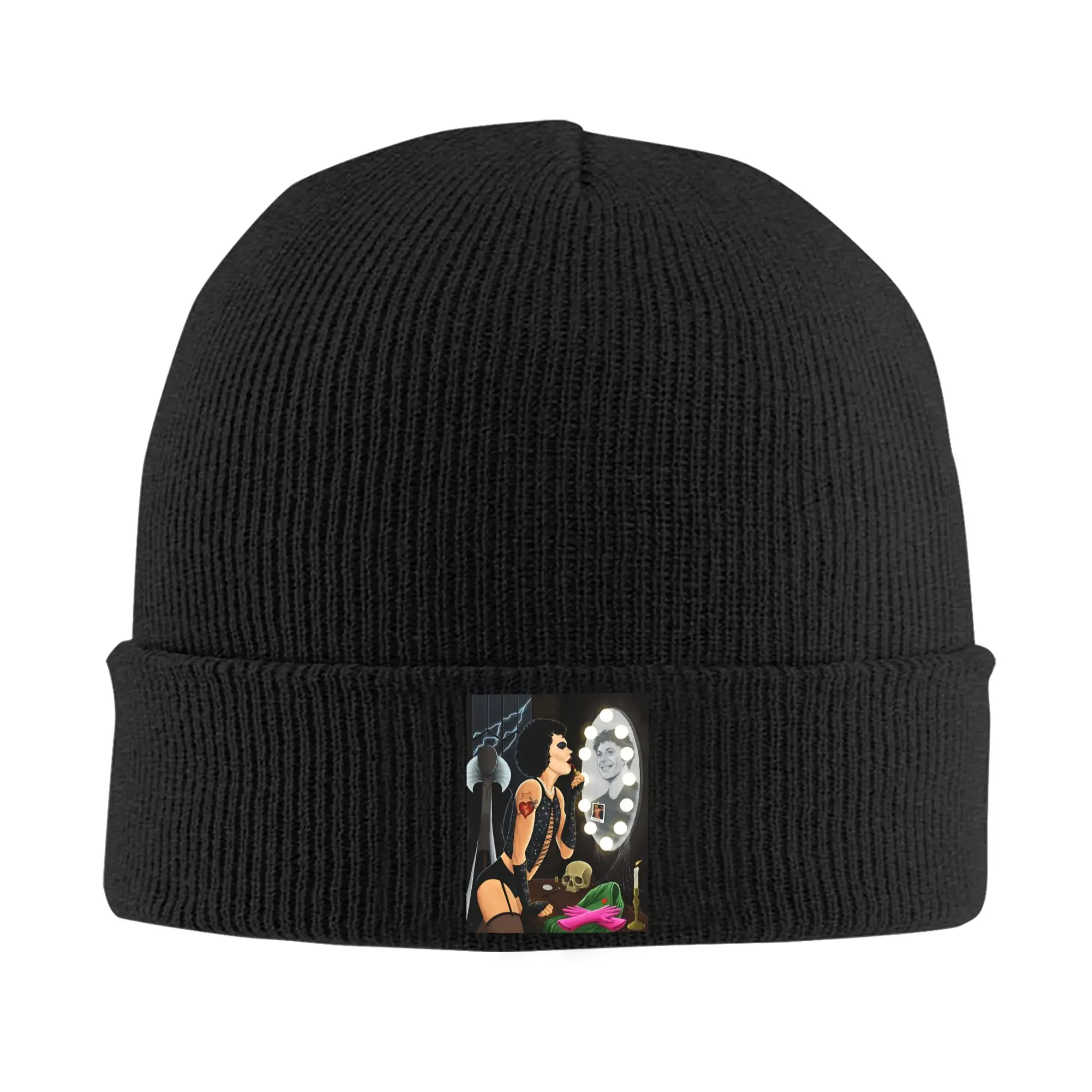 The Rocky Horror Picture Show Hats Autumn Winter Beanies Warm Frank N Furter Tim Curry  Cap Unisex Acrylic Knitted Hat
