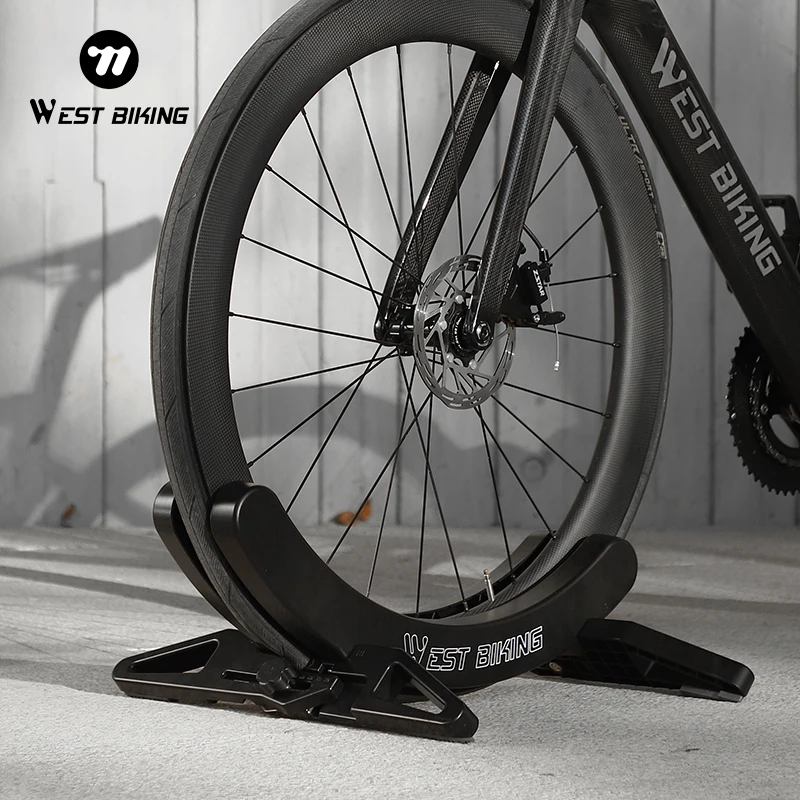 WEST BIKING Bicycle Parking Rack Adjustable 30-80mm Width Universal Road Mountain Bike Repair Stand Bike Holder Accessories