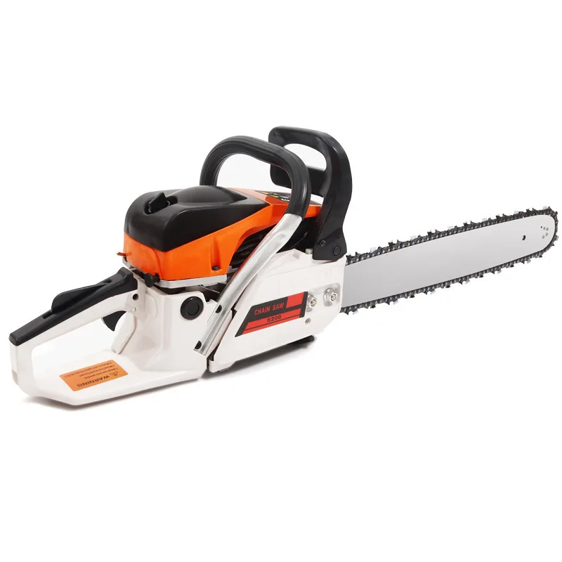 Chain Saw 52Cc High-Power Two-Stroke Logging Saw 1.8Kw High-Power Chain Saw Gasoline Logging Saw