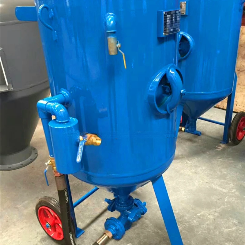 Dustless Stripping Surface Cleaning Sandblaster Pot Wet SandBlasting Cabinet Wet Sandblaster Sand Blasting Machine for Sale