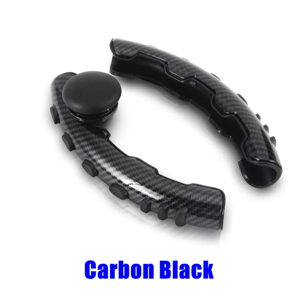 Auto Lenkrad Grip Carbon Faser Auto Anti-skid Lenkrad Abdeckung Schutz Universal Non Slip Auto Rad Fall 2PCS – Detail 7
