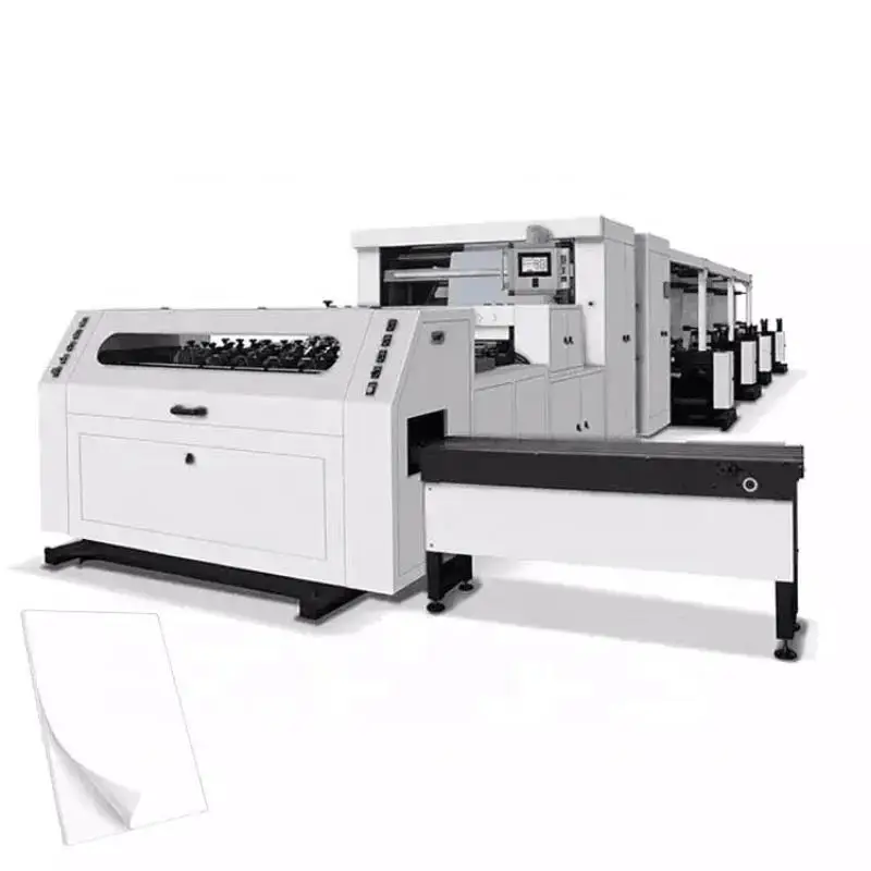 YG Fully Automatic A4 Size Paper Roll To Sheet Slitting and Cutting Machine, Roll To A4 Slitter Cutter Packer