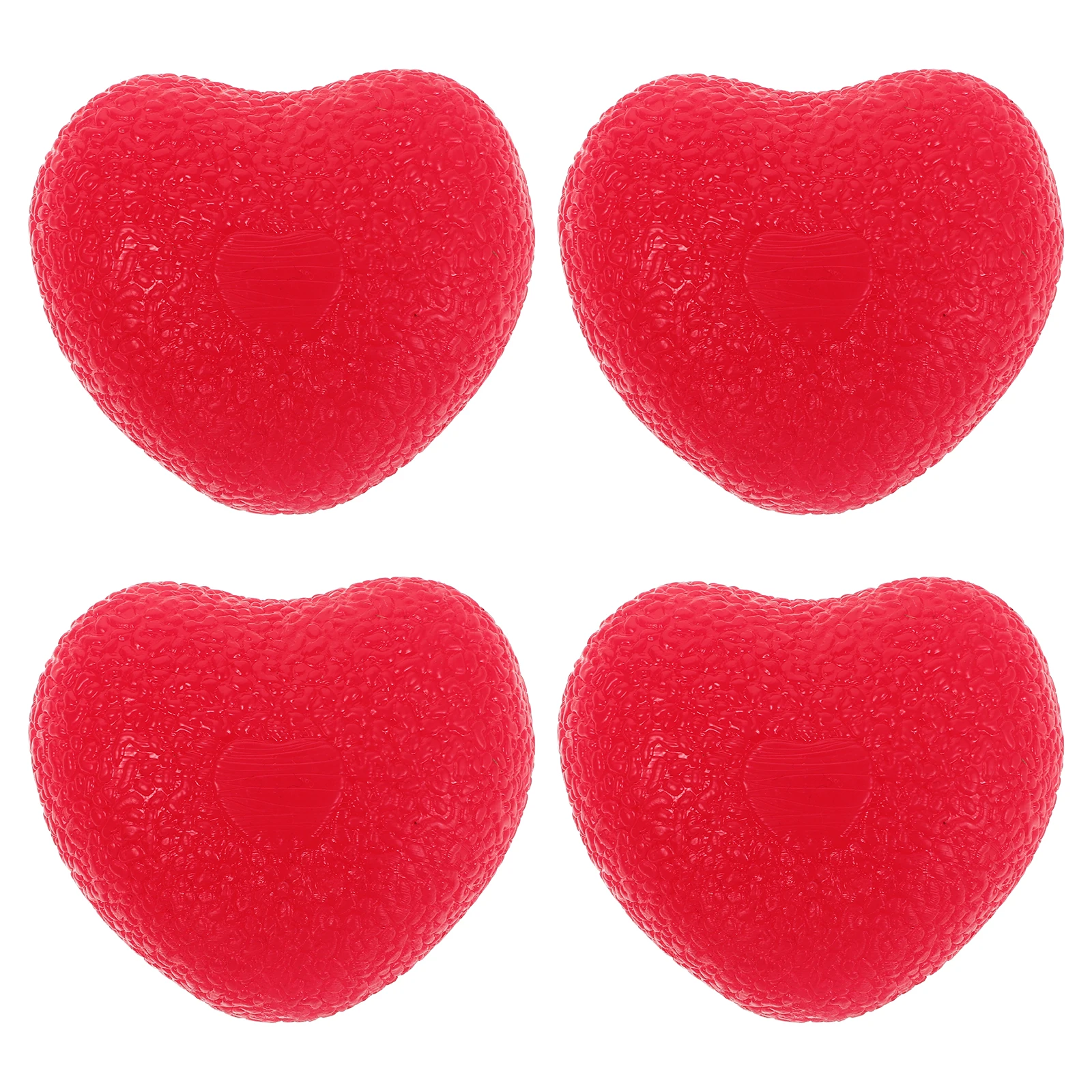 

4pcs Grip Ball Hand Gripper Tpr Exerciser Strength Finger Therapy Dynamometer Wrist Squeezer Portable Durable