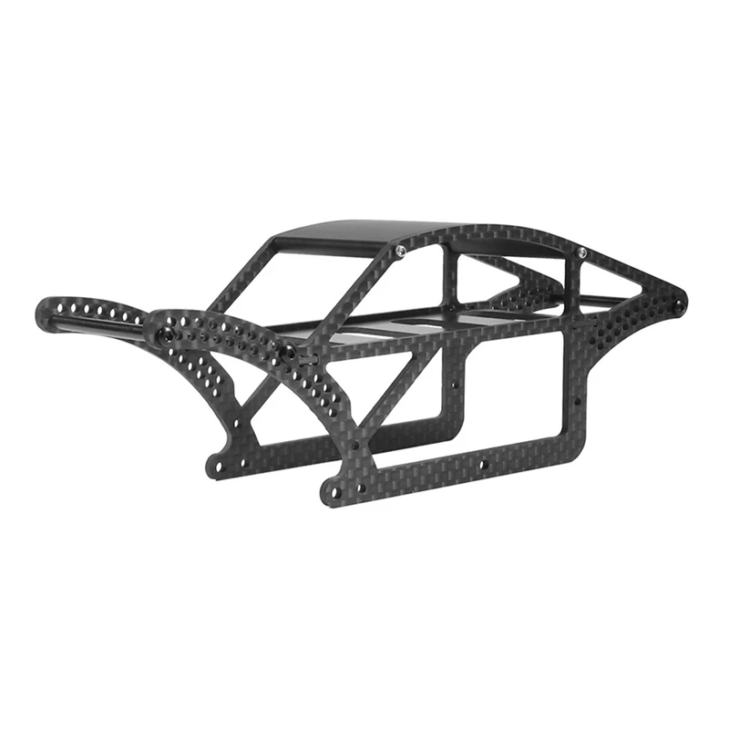 1 Piece Parts Accessories For TRX4M Carbon Fiber Comp Chassis Frame Kit For 1/18 RC Rock Crawler Car TRX4-M Upgrade Parts