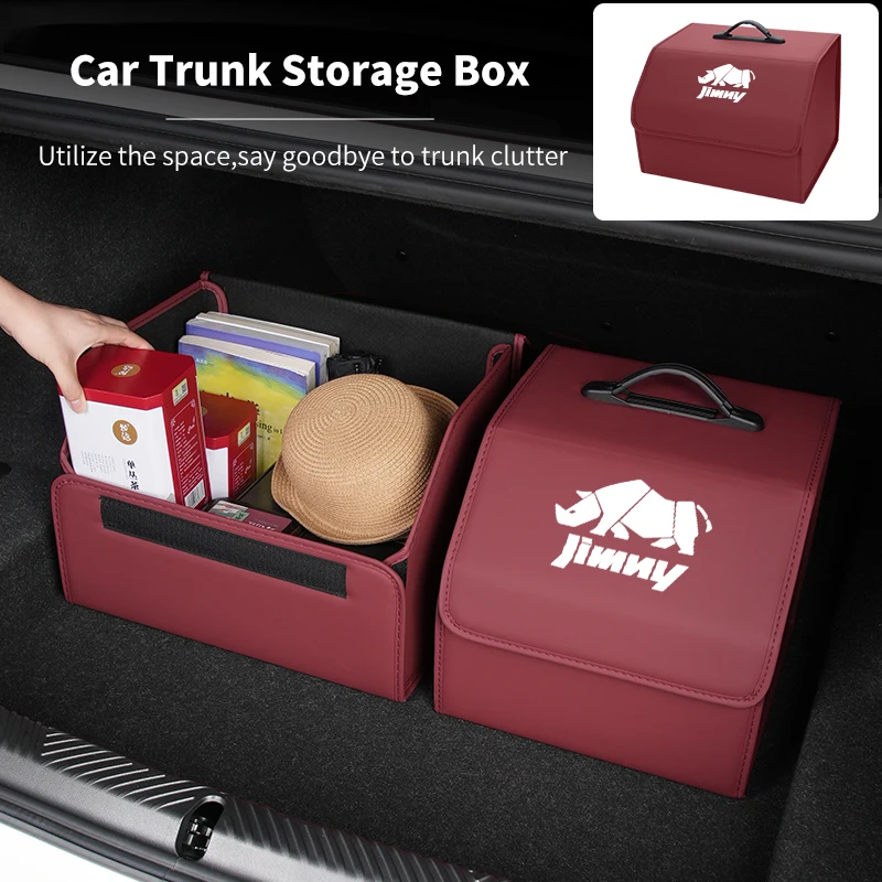 Car Trunk Storage Box Organizer Stowing Tidying Container Bag For Suzuki Grand Vitara Swift Jimny Kizashi Liana X-Lander Celerio