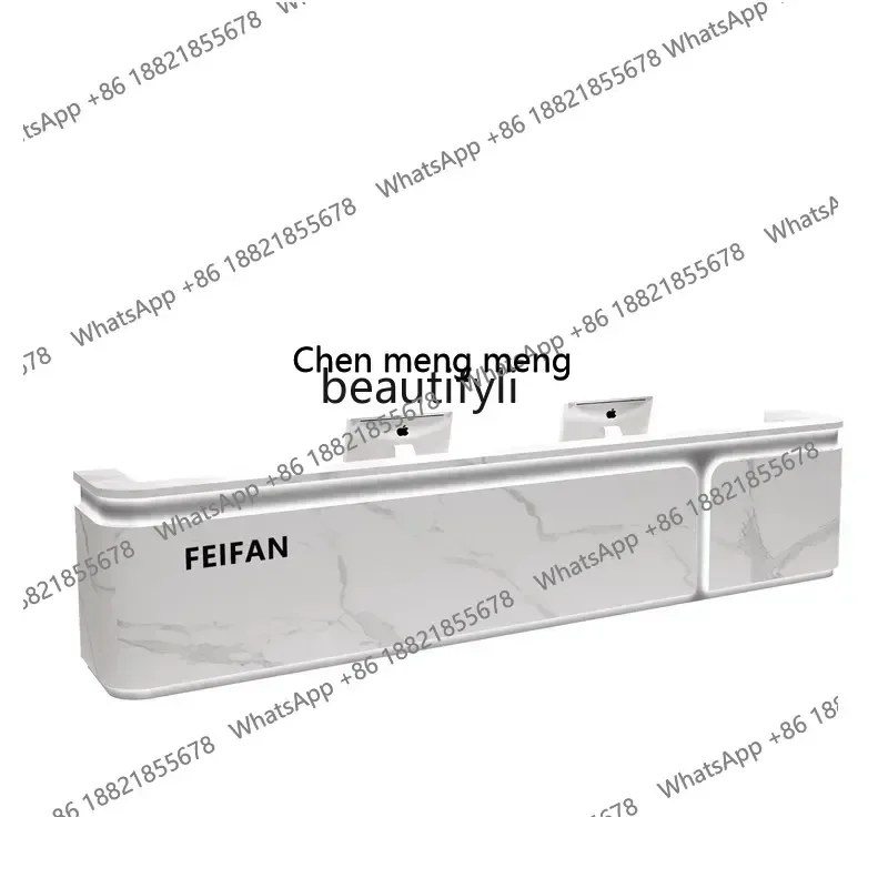 A182 C Simple company, reception desk high-end hotel checkout page gym training institution counter table
