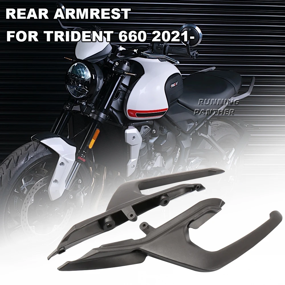 

For Trident660 TRIDENT Trident 660 2021 2022 2023 CNC Motorcycle Passenger Rear Armrest Grab Handle Seat Hand Handle Grab Bar