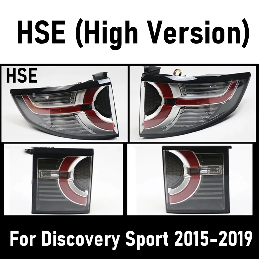 Auto Schwanz Licht Montage Hinten Stop Stoßstange Bremse Schwanz Lampe Licht Innen Außen Links/Rechts Für Land Rover Discovery sport 2015-2019