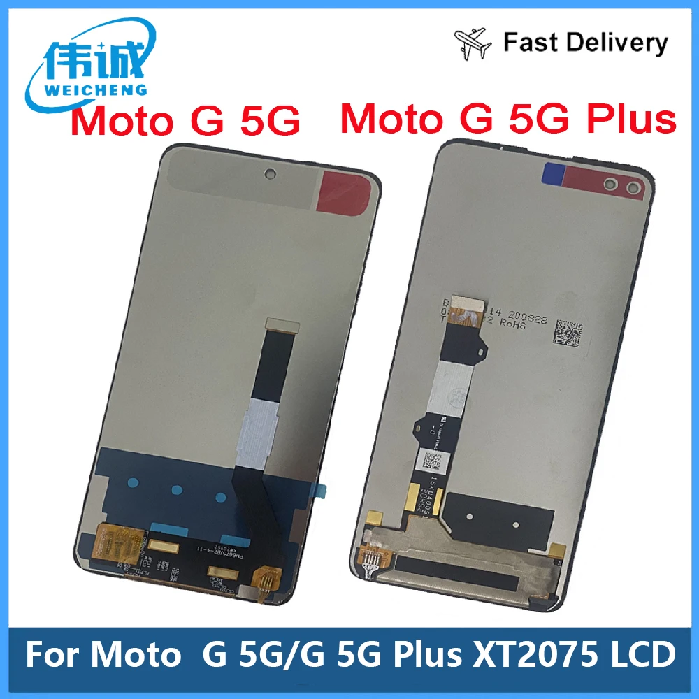 

Original For Motorola Moto G 5G Plus XT2075 XT2075-2 LCD Display Touch Screen Digitizer Assembly For Motorola G 5G XT2113-3