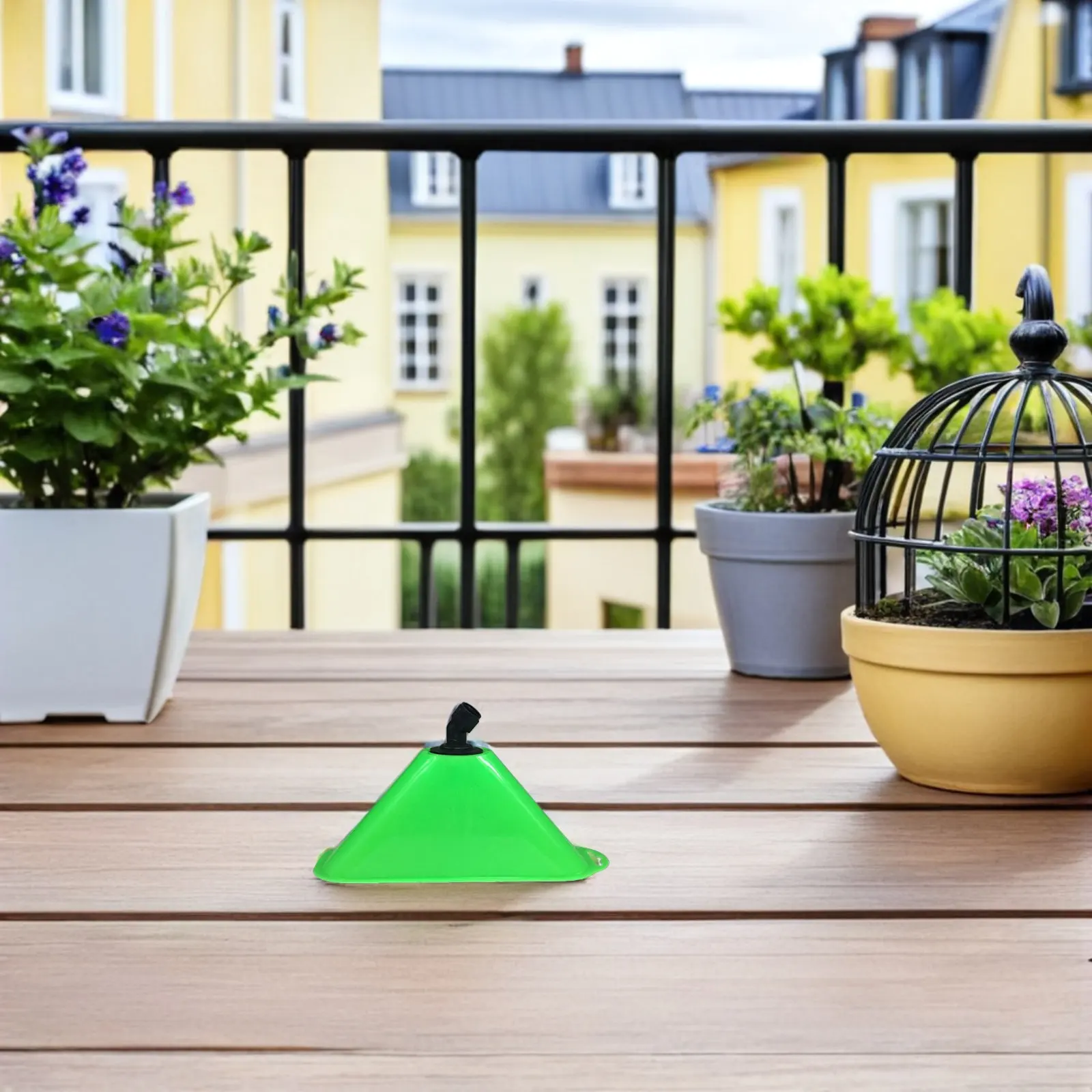 

Набор из 3 ветрозащитных насадок-распылителей в форме рожка для садового опрыскивателя, защитный кожух для наружного полива, аксессуары для садоводства