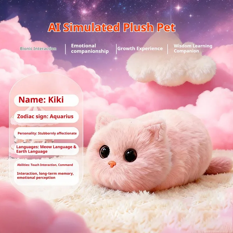 

Интеллектуальный робот-компаньон Zewu AI Walulu: Бионический робот-голосовой помощник, плюшевая игрушка-питомец, модель Deekseep, кукла-партнер для исцеления и ободрения