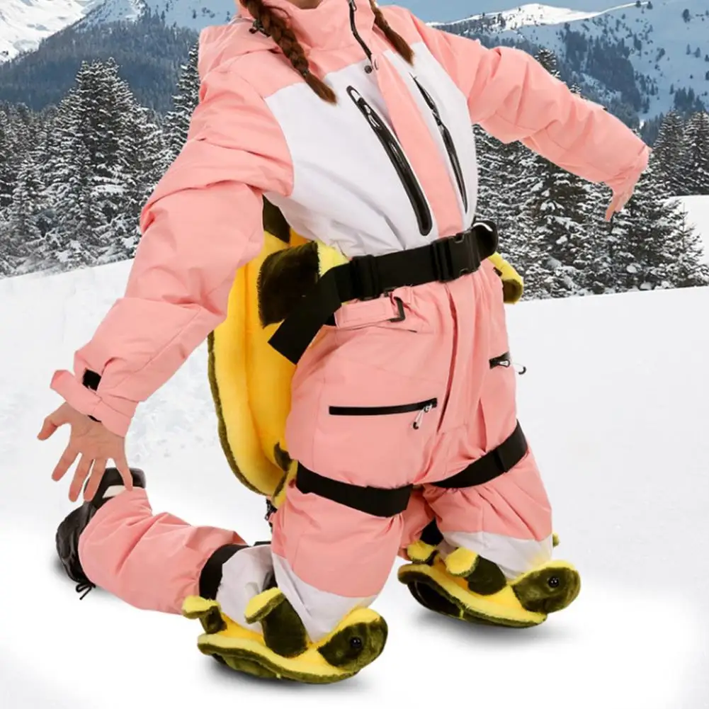 Skifahren Hüftschutz Anti-Fall-Schildkröten-Po-Pads, Cartoon-Knieschützer und Ellbogenschützer für Erwachsene und Kinder, Snowboard-Ausrüstung